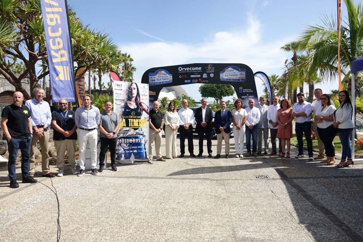 El 49 Rally Orvecame Isla De Tenerife Inicia Y Finaliza Su Recorrido En